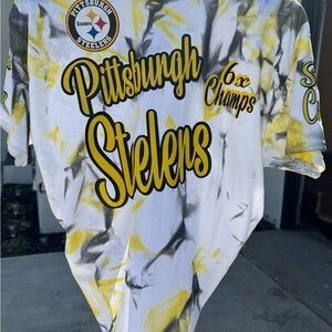 Pittsburgh Steelers Yellow and Black Short Sleeve Tee